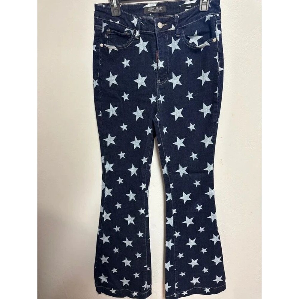 Judy Blue Star Flare Jeans size 7/28